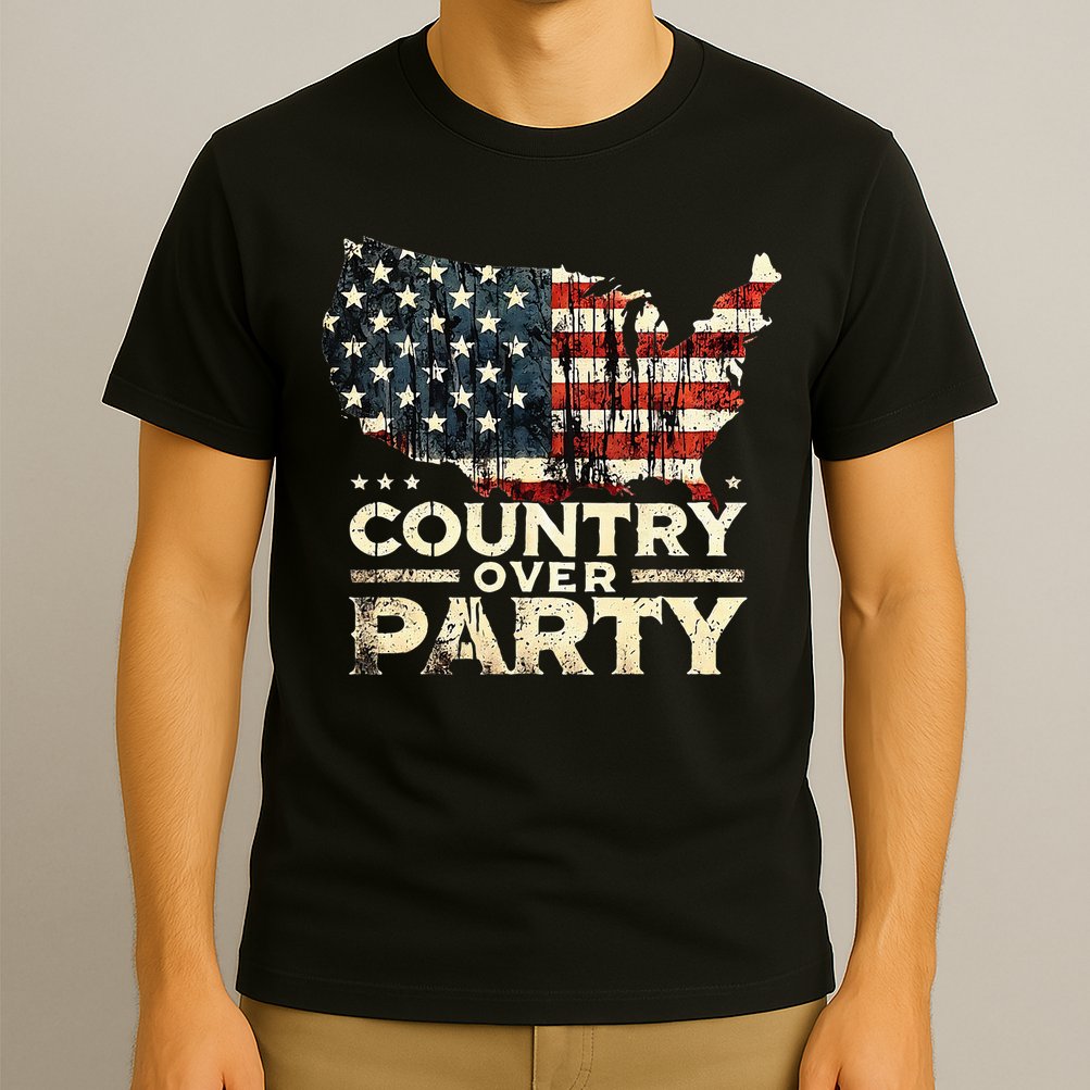 Country Over Party Democracy Matters T-Shirt