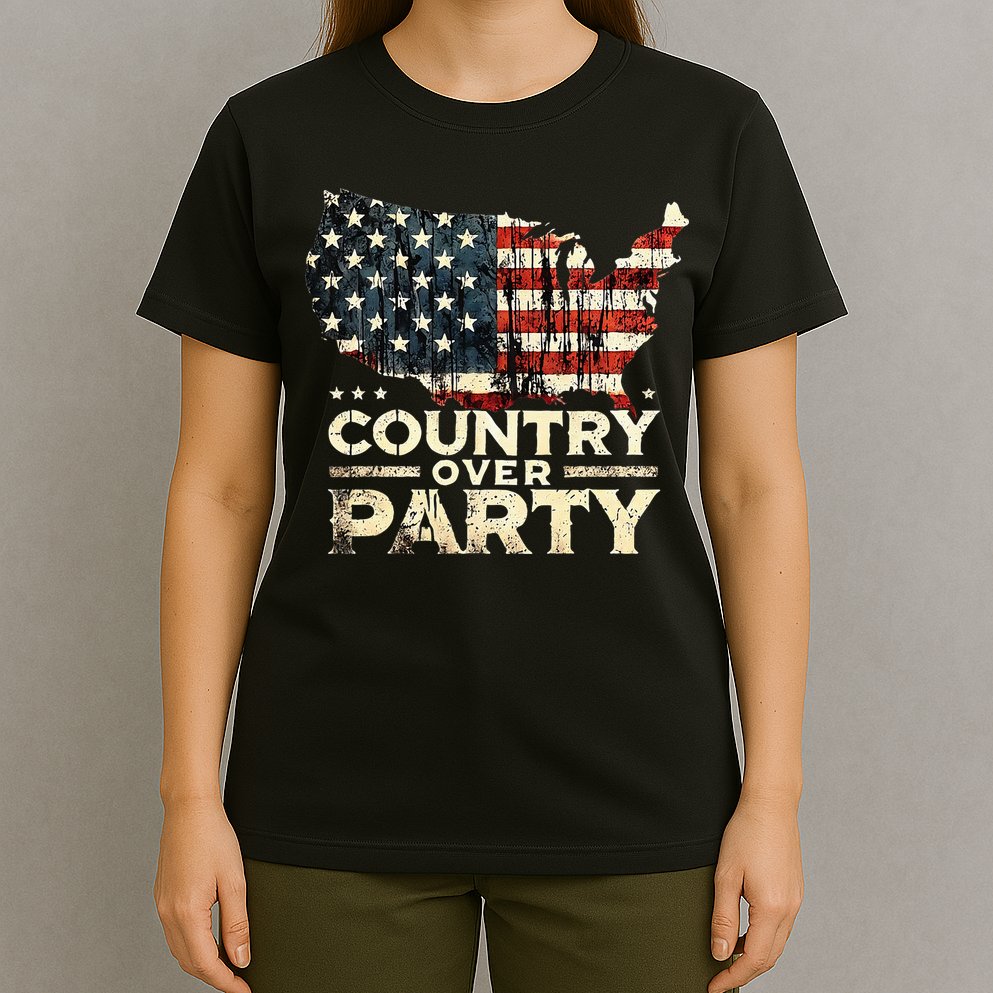Country Over Party Democracy Matters T-Shirt