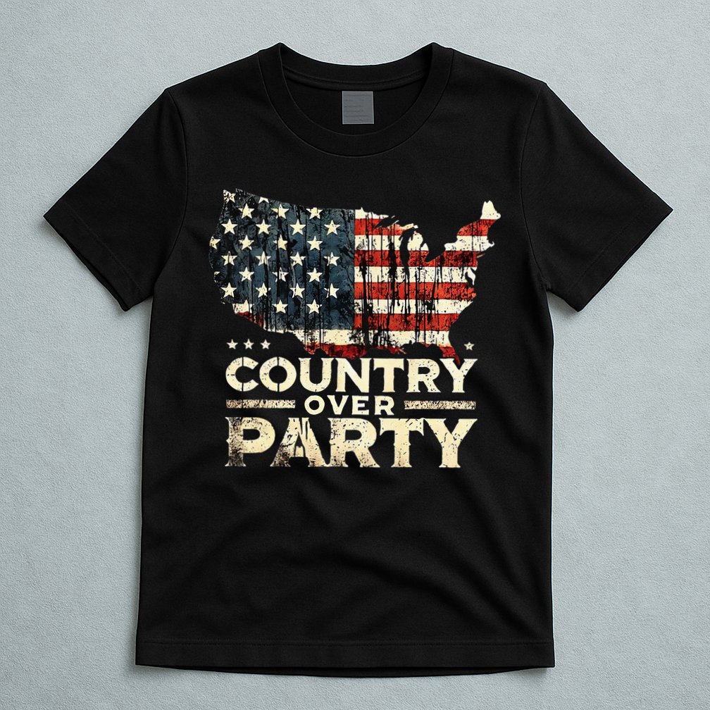 Country Over Party Democracy Matters T-Shirt