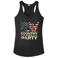 Country Over Party Democracy Matters Ladies PosiCharge Competitor Racerback Tank