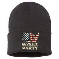 Country Over Party Democracy Matters Sustainable Knit Beanie