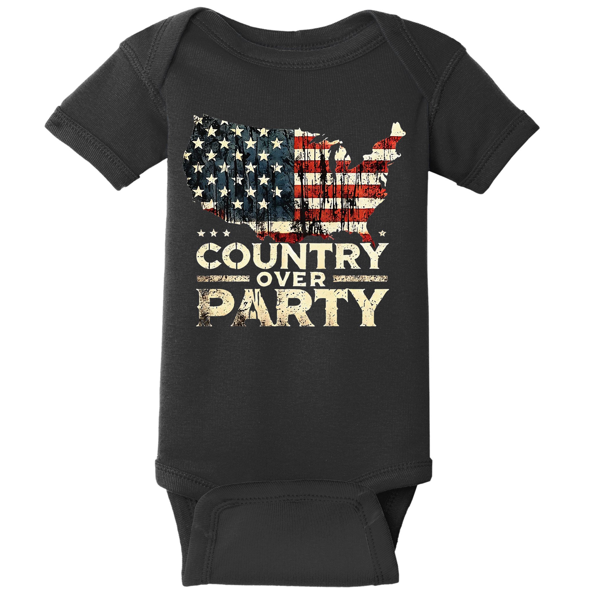 Country Over Party Democracy Matters Baby Bodysuit