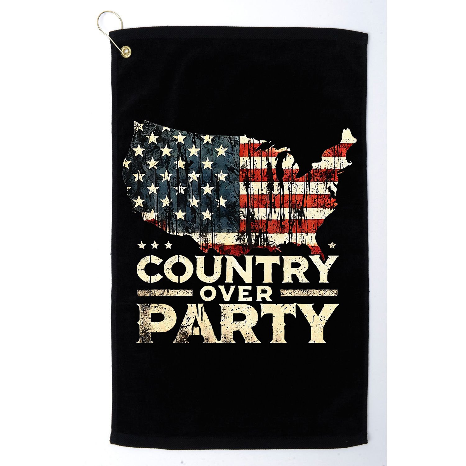 Country Over Party Democracy Matters Golf Towel