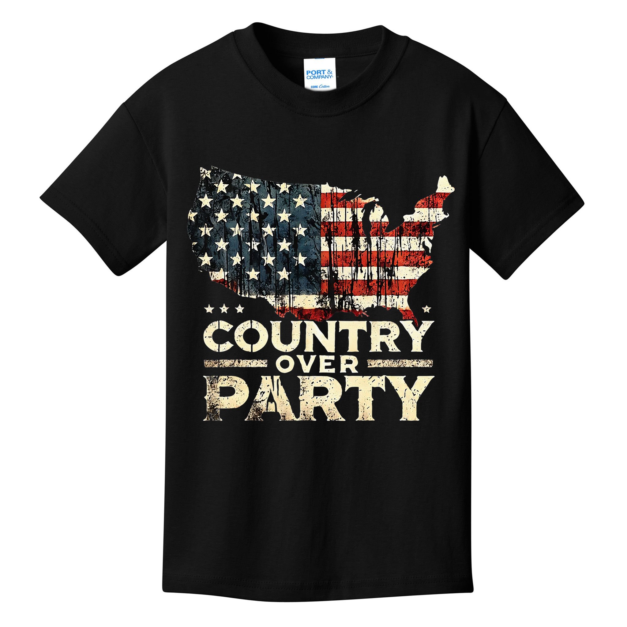 Country Over Party Democracy Matters Kids T-Shirt