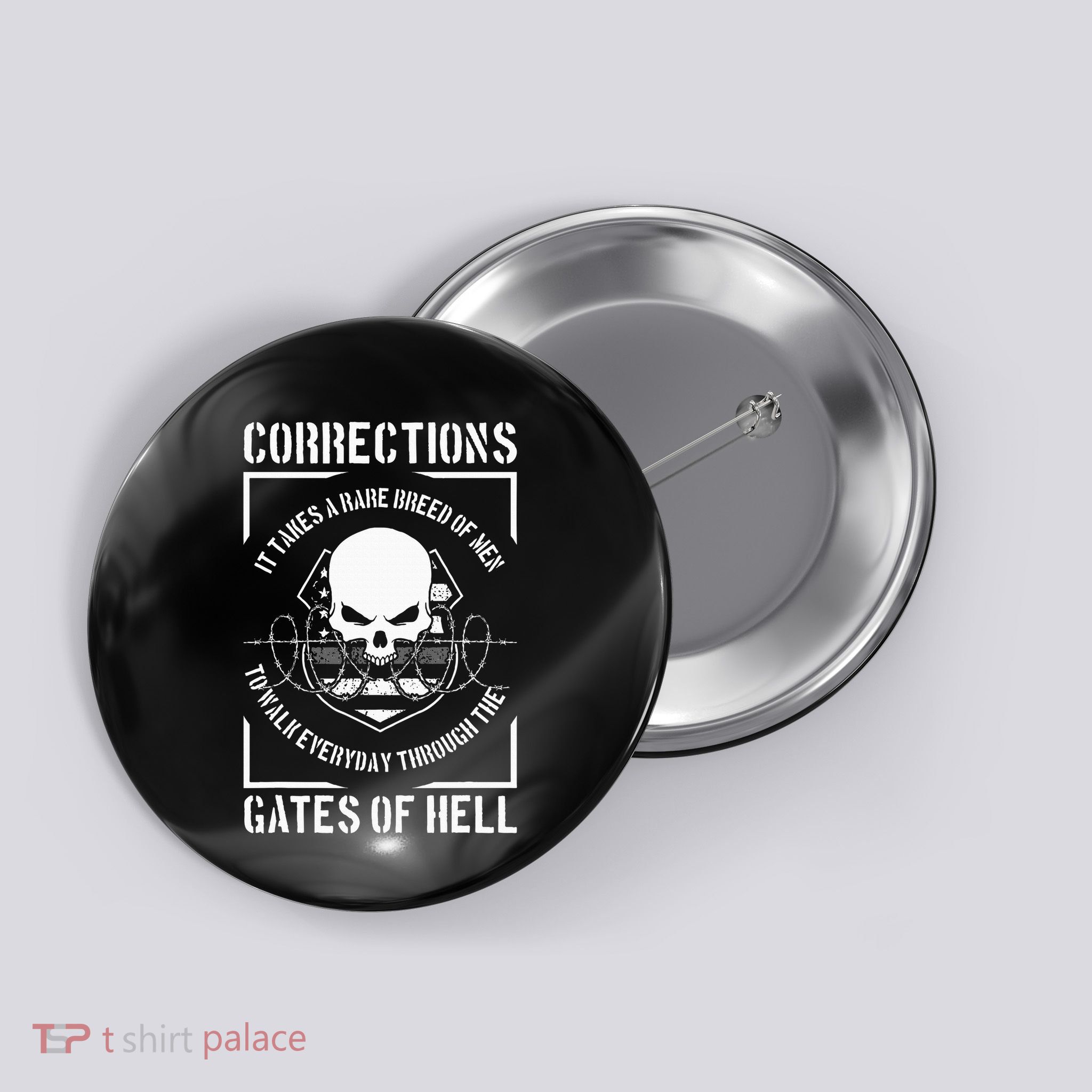 Correctional Officer Proud Corrections Officer Button