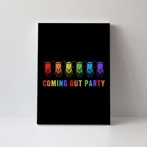 Coming Out Party Cicadas Bug Enthusiast Cicada Emergence Cicada Summer 2024 Canvas