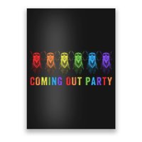 Coming Out Party Cicadas Bug Enthusiast Cicada Emergence Cicada Summer 2024 Poster