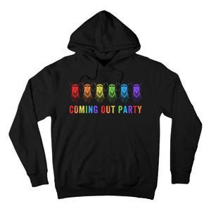 Coming Out Party Cicadas Bug Enthusiast Cicada Emergence Cicada Summer 2024 Tall Hoodie