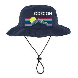 City Of Portland Oregon Retro Sunset Legacy Cool Fit Booney Bucket Hat