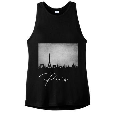 City Of Paris France Ladies PosiCharge Tri-Blend Wicking Tank