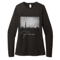 City Of Paris France Womens CVC Long Sleeve Shirt