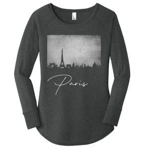 City Of Paris France Women's Perfect Tri Tunic Long Sleeve Shirt