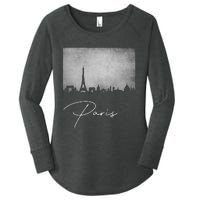 City Of Paris France Women's Perfect Tri Tunic Long Sleeve Shirt