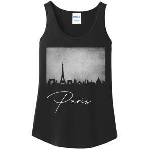 City Of Paris France Ladies Essential Tank