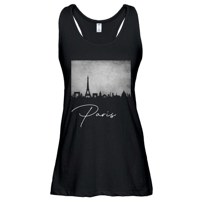 City Of Paris France Ladies Essential Flowy Tank