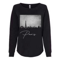 City Of Paris France Womens California Wash Sweatshirt