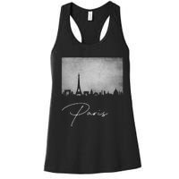 City Of Paris France Women's Racerback Tank