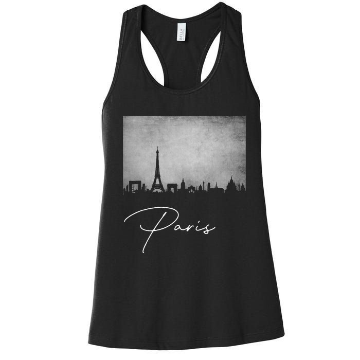 City Of Paris France Women's Racerback Tank