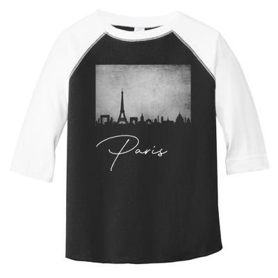 City Of Paris France Toddler Fine Jersey T-Shirt