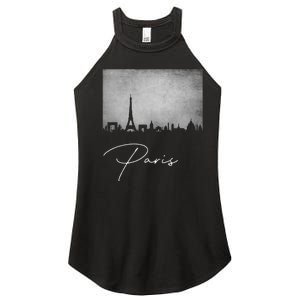 City Of Paris France Women's Perfect Tri Rocker Tank