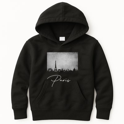 City Of Paris France Kids Hoodie