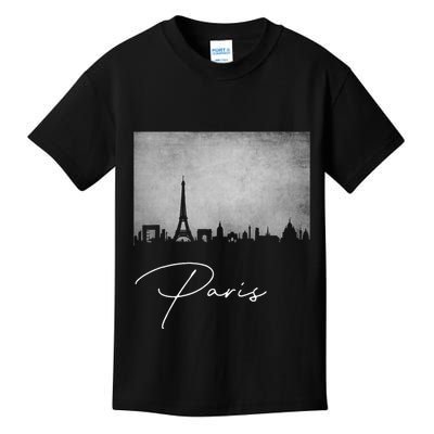City Of Paris France Kids T-Shirt