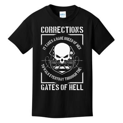 Correctional Officer Proud Corrections Officer Kids T-Shirt