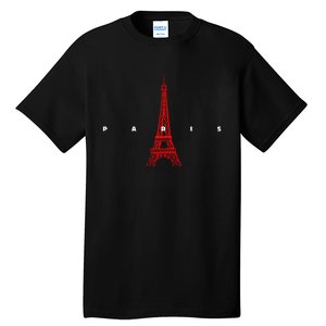 City Of Paris France Tall T-Shirt