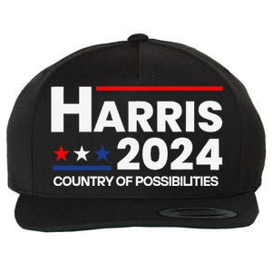 Country Of Possibilities Kamalaharris 2024 President Vote Wool Snapback Cap