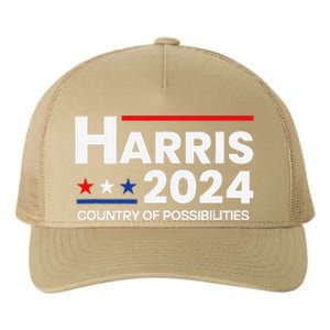 Country Of Possibilities Kamalaharris 2024 President Vote Yupoong Adult 5-Panel Trucker Hat