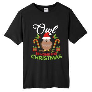 Christmas Owl Pun Xmas Tall Fusion ChromaSoft Performance T-Shirt