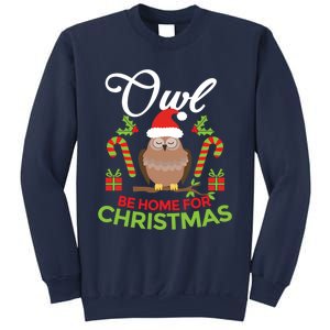 Christmas Owl Pun Xmas Sweatshirt