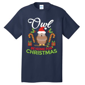 Christmas Owl Pun Xmas Tall T-Shirt