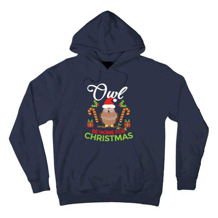 Christmas Owl Pun Xmas Tall Hoodie