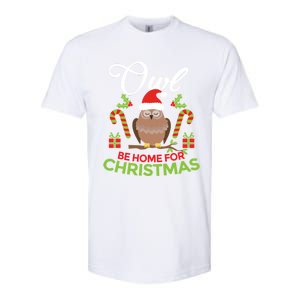 Christmas Owl Pun Xmas Softstyle CVC T-Shirt