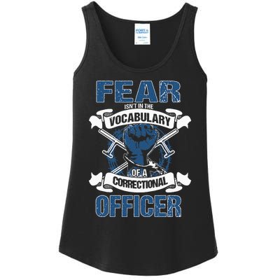 Correctional Officer Prison Corrections Police Jailor Ladies Essential Tank