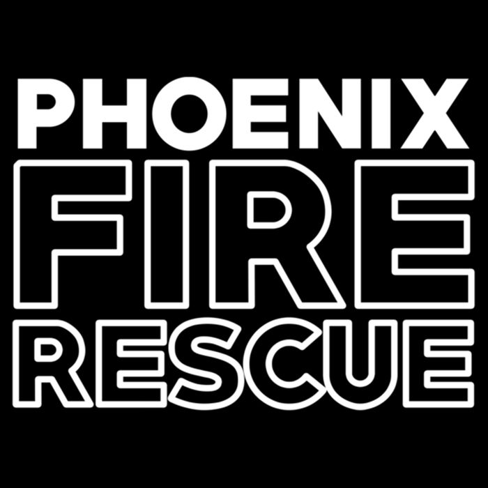 City Of Phoenix Fire Rescue Arizona Firefighter Gift Cooling Performance Crew T-Shirt