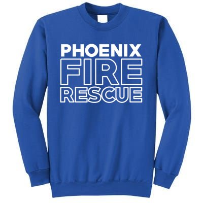 City Of Phoenix Fire Rescue Arizona Firefighter Gift Sweatshirt