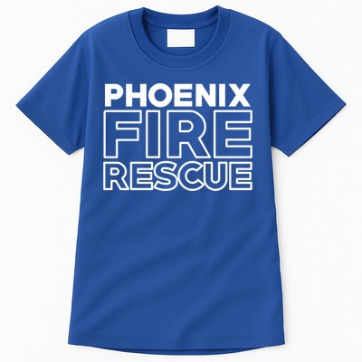 City Of Phoenix Fire Rescue Arizona Firefighter Gift Tall T-Shirt