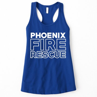 City Of Phoenix Fire Rescue Arizona Firefighter Gift Womens Tank Top