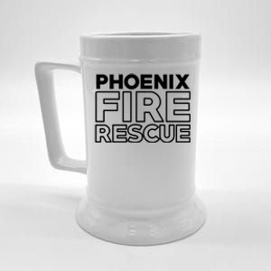 City Of Phoenix Fire Rescue Arizona Firefighter Gift Beer Stein