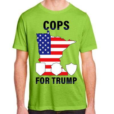 Cops For Trump Adult ChromaSoft Performance T-Shirt