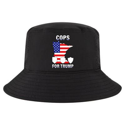Cops For Trump Cool Comfort Performance Bucket Hat