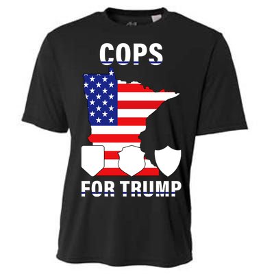 Cops For Trump Cooling Performance Crew T-Shirt