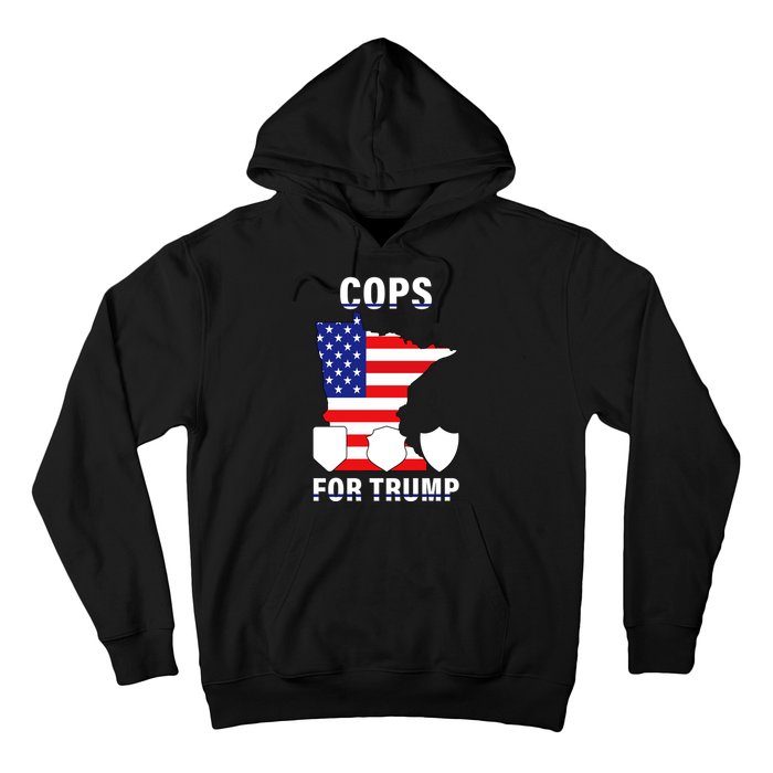 Cops For Trump Hoodie