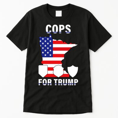 Cops For Trump Tall T-Shirt