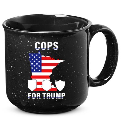 Cops For Trump 15oz Campfire Ceramic Mug