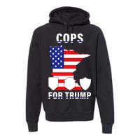 Cops For Trump Premium Hoodie