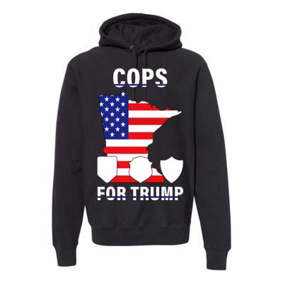 Cops For Trump Premium Hoodie