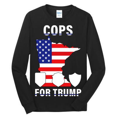 Cops For Trump Tall Long Sleeve T-Shirt